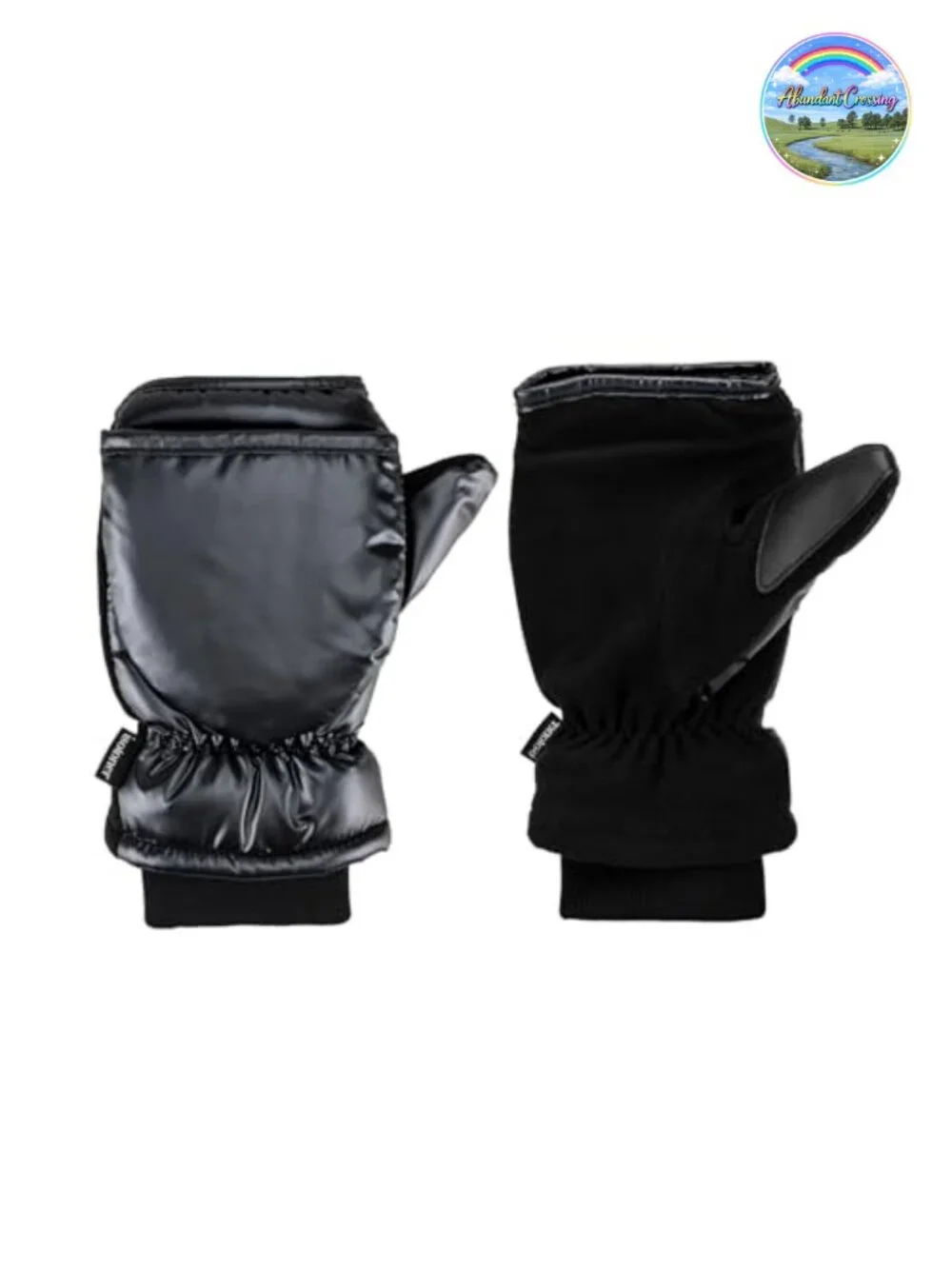 Women's Water Repellent Touchscreen Flip Top Mittens with SmartTouch &